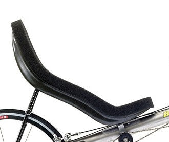 Recumbent seat pads