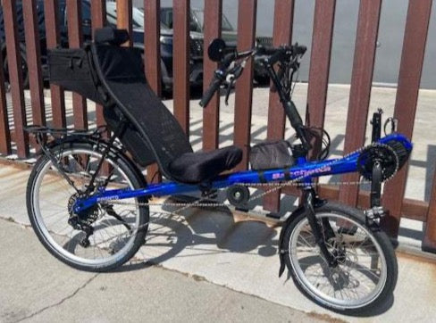 Bacchetta Pronto Custom Electric Assist Recumbent Bike Bacchetta Bikes