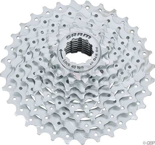SRAM PG-830 Powerglide II Cassette VTT 8 Vitesses Chromé