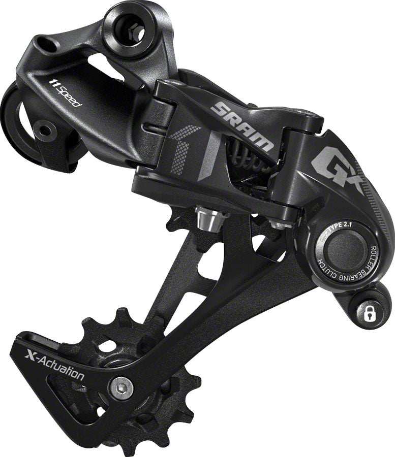 SRAM GX Rear Derailleur 11 Speed, Long Cage, Black, 1x, With