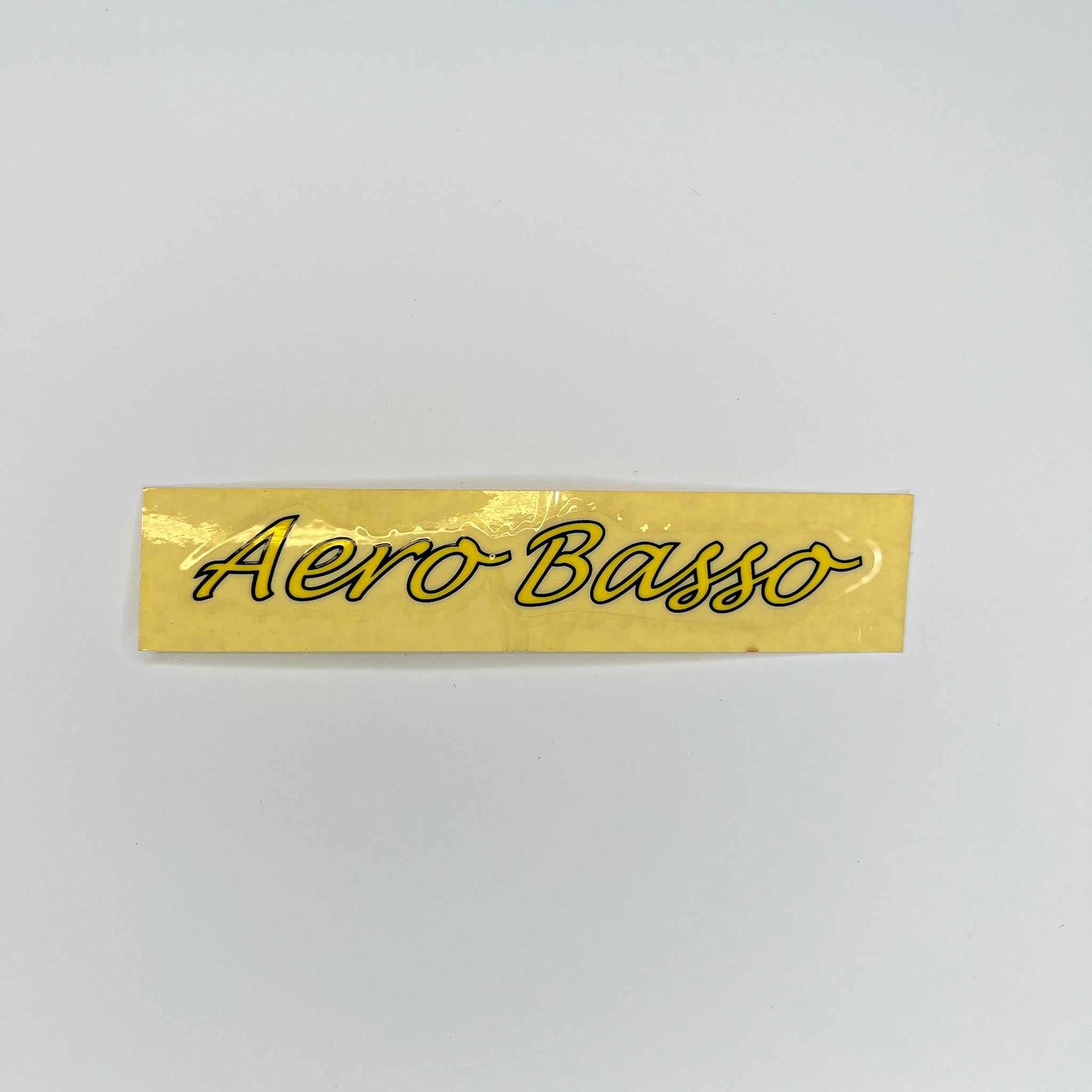 aero basso yellow logo