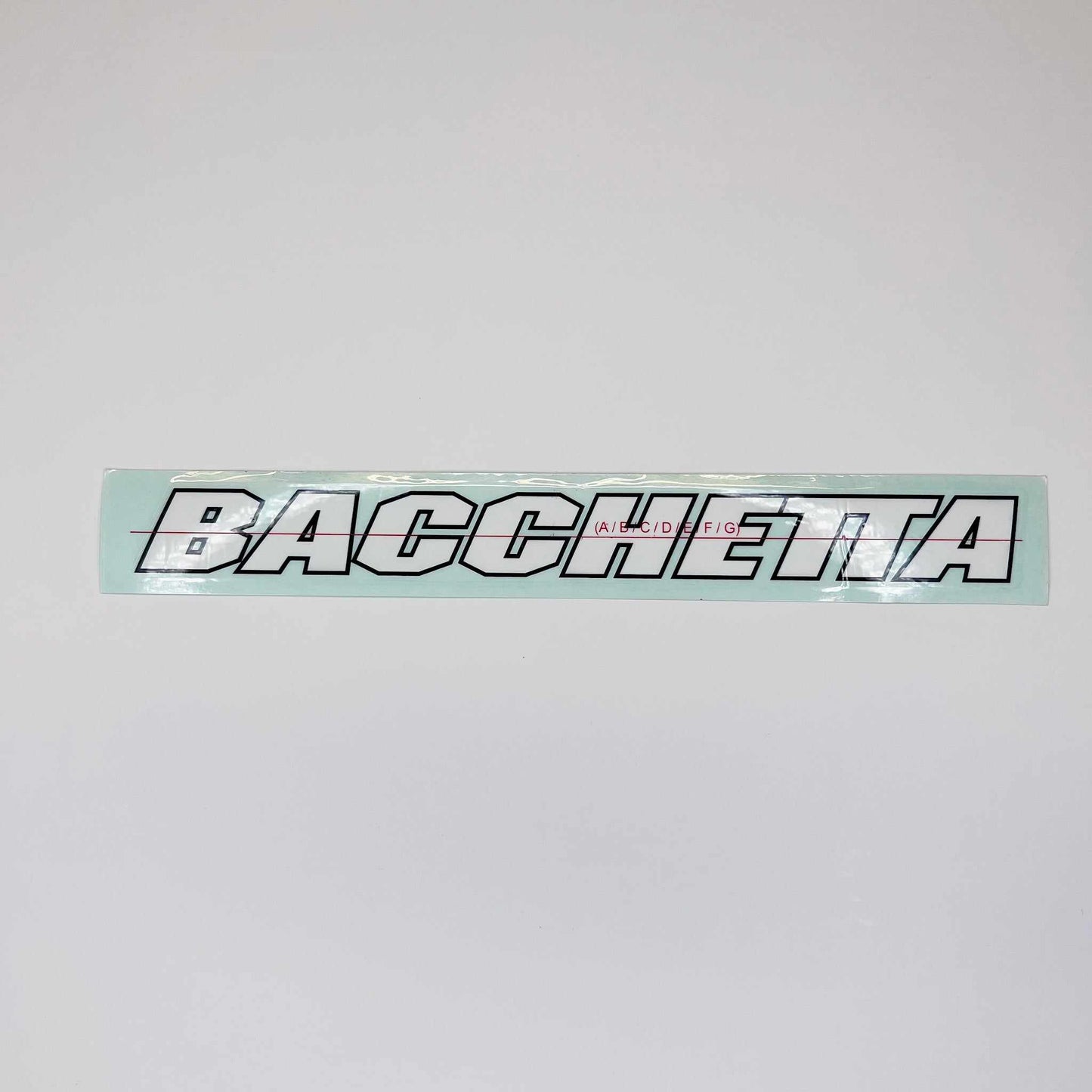 bacchetta geo white logo