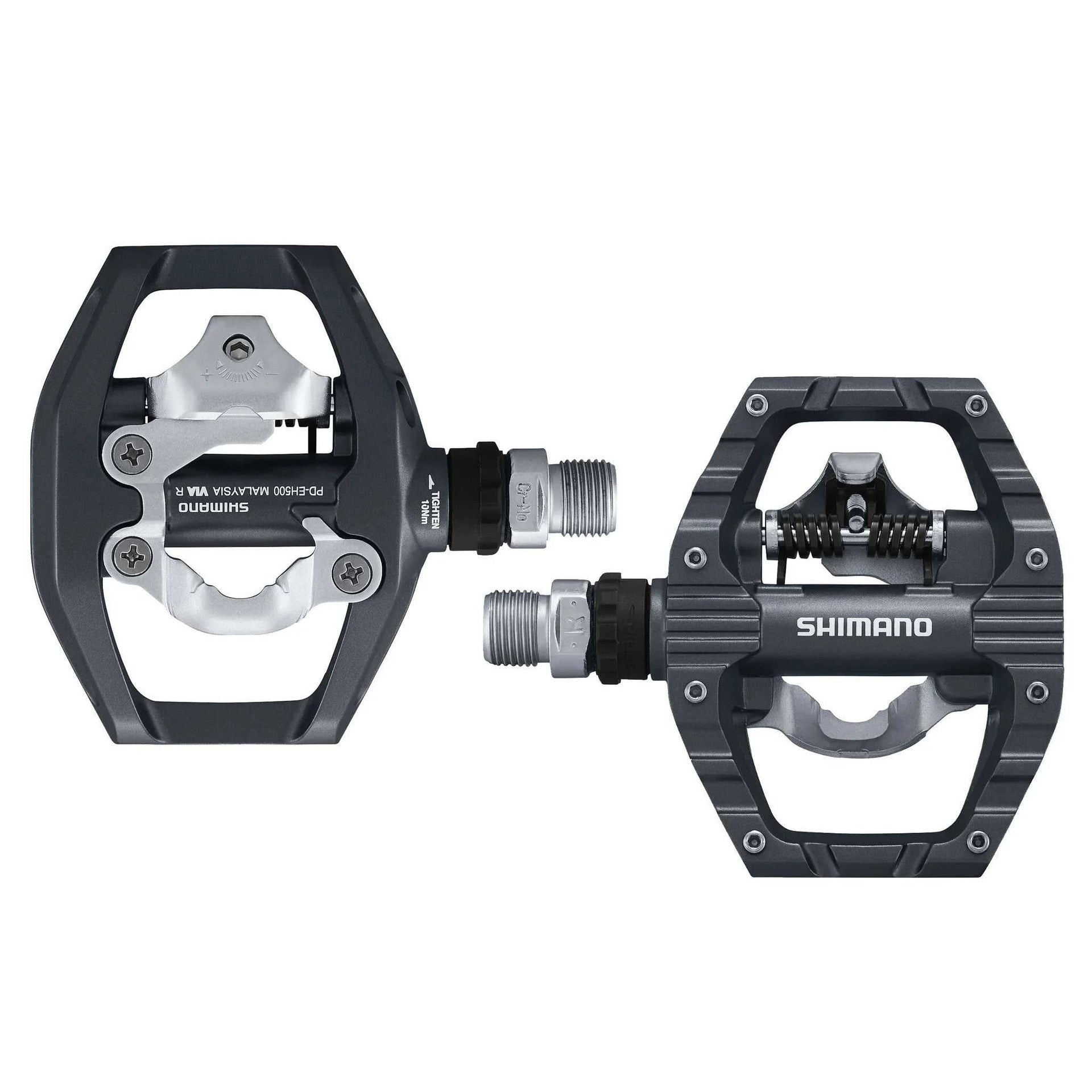 shimano pd eh500 explorer spd pedal Shimano SPD PD-EH500 pedal with clear for all kinds of riding – Bacchetta Bikes
