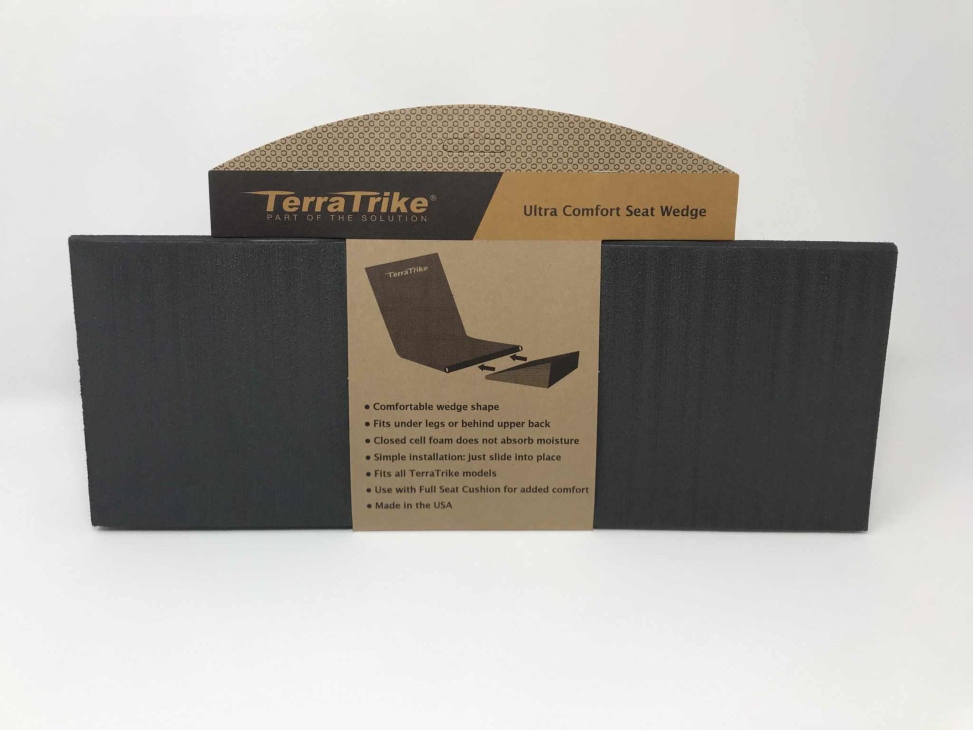 Terratrike seat wedge