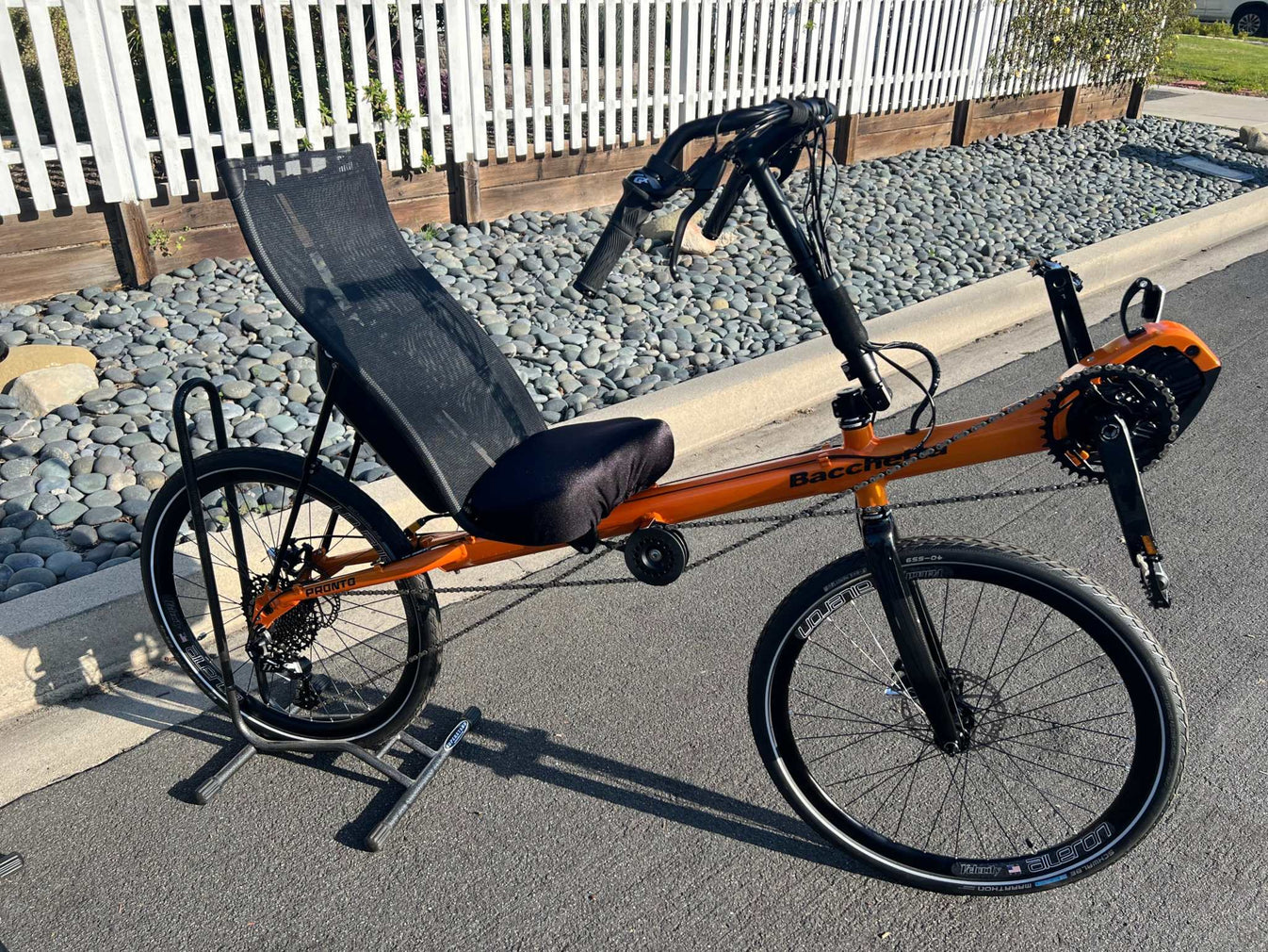 Bacchetta Pronto Alto Custom Electric Assist Recumbent – Bacchetta Bikes