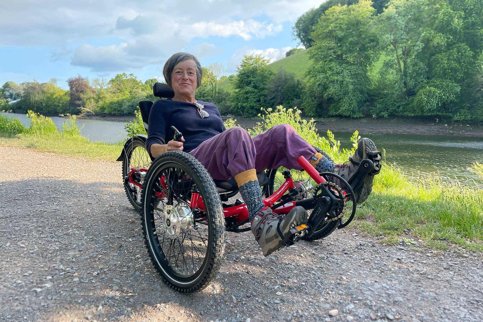ICE Sprint X Pixel Custom Recumbent for shorter riders – Bacchetta Bikes