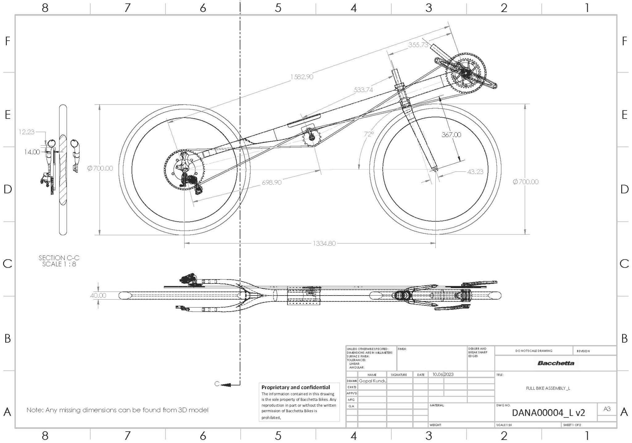 Framesets – Bacchetta Bikes