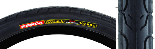 Kenda KWEST tire, 26x1.5, 100psi