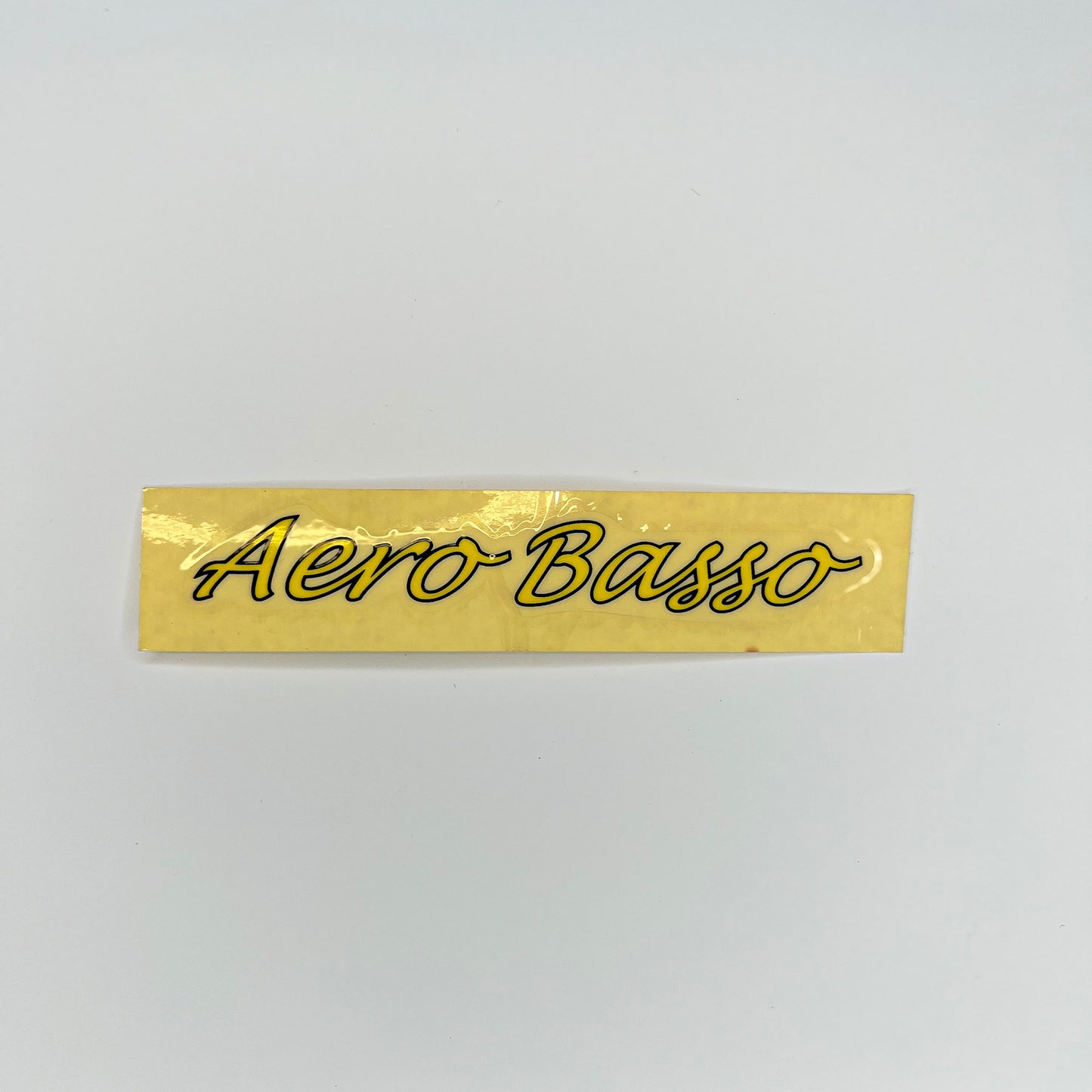 aero basso yellow logo