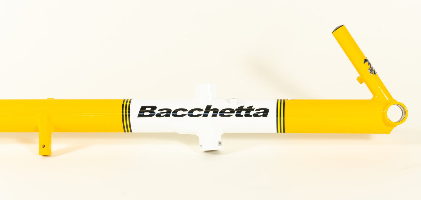 bacchetta frame yellow and white